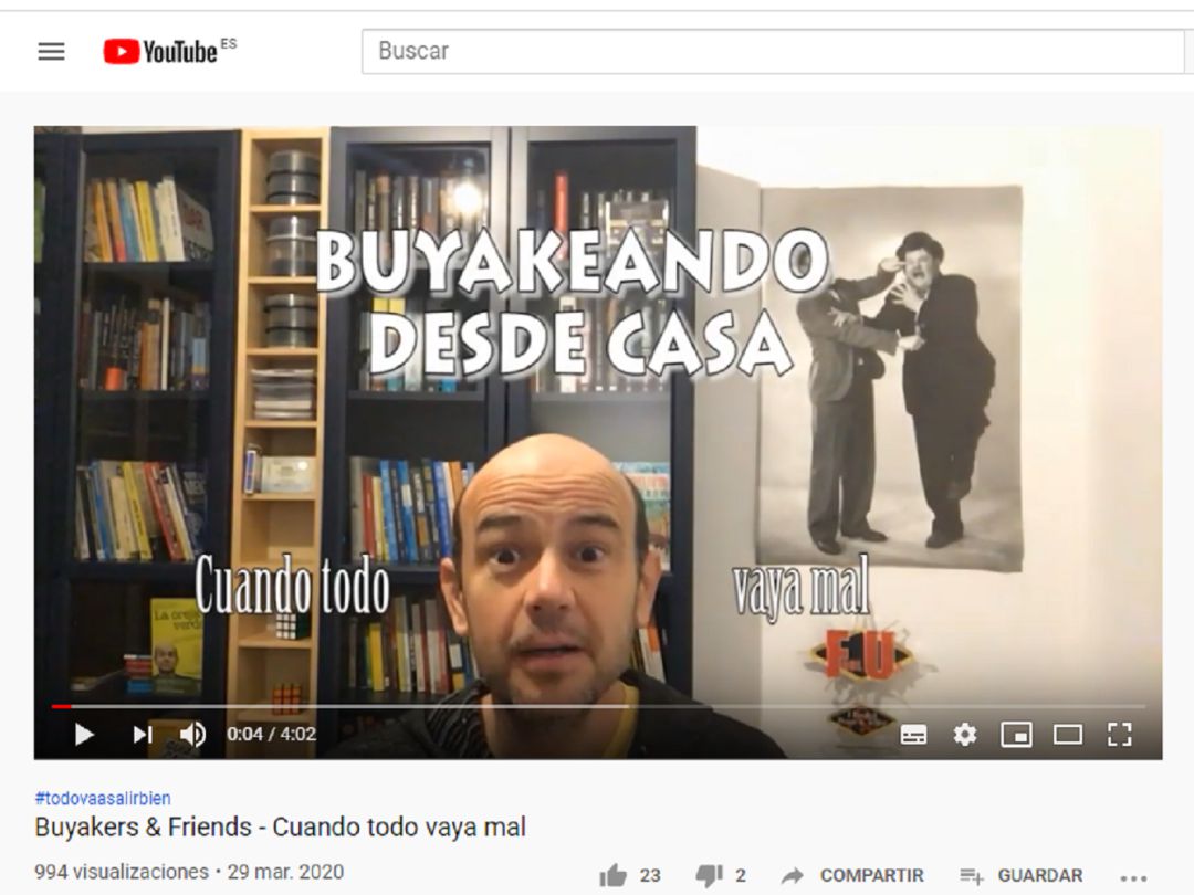 El popular "Jandro", en el nuevo videoclip de The Buyakers El popular "Jandro", en el nuevo videoclip de The Buyakers