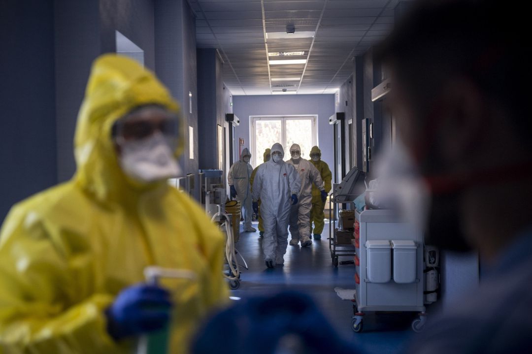 Doctores en el Policlinico Militare Celio en Roma, Italia Doctores en el Policlinico Militare Celio en Roma, Italia