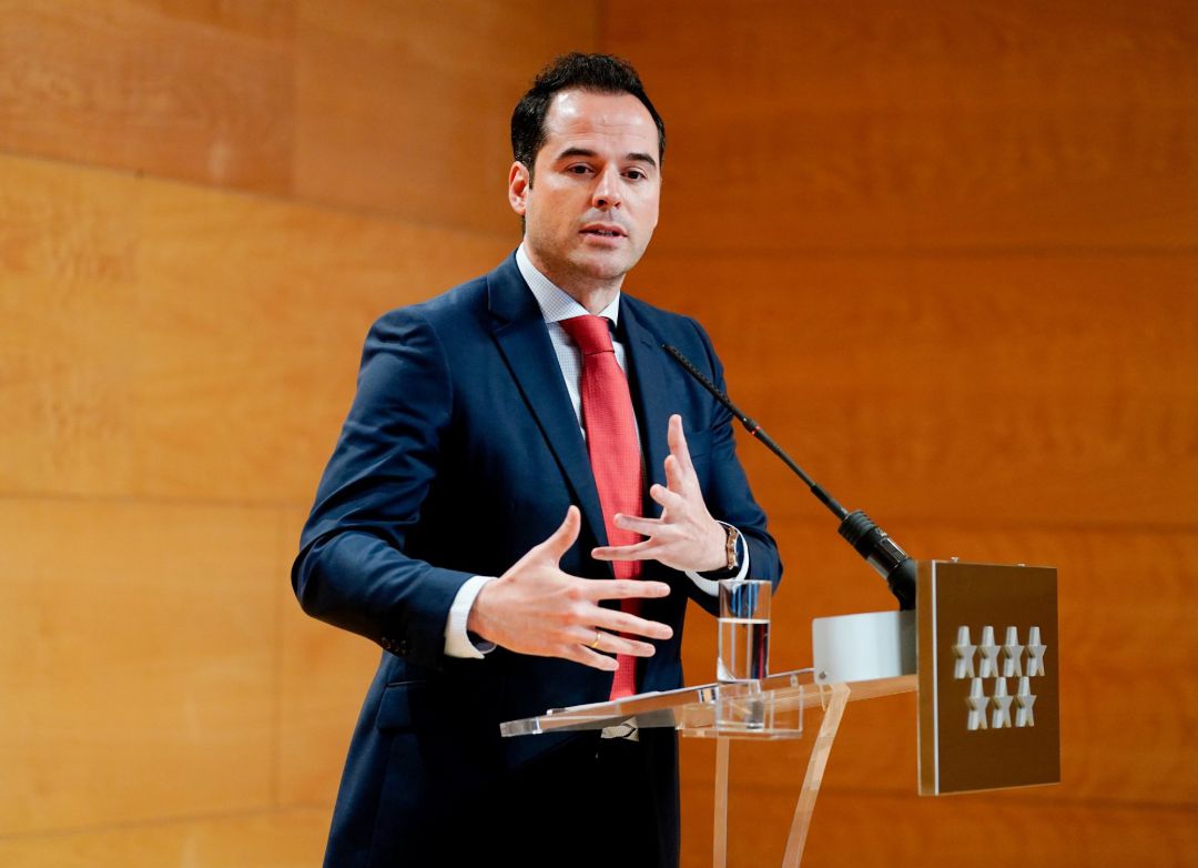 Imagen de recurso del vicepresidente de la Comunidad de Madrid, Ignacio Aguado Imagen de recurso del vicepresidente de la Comunidad de Madrid, Ignacio Aguado