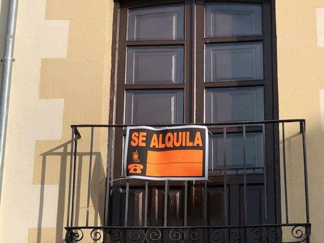 Imagen de archivo de una vivienda en alquiler. Imagen de archivo de una vivienda en alquiler.