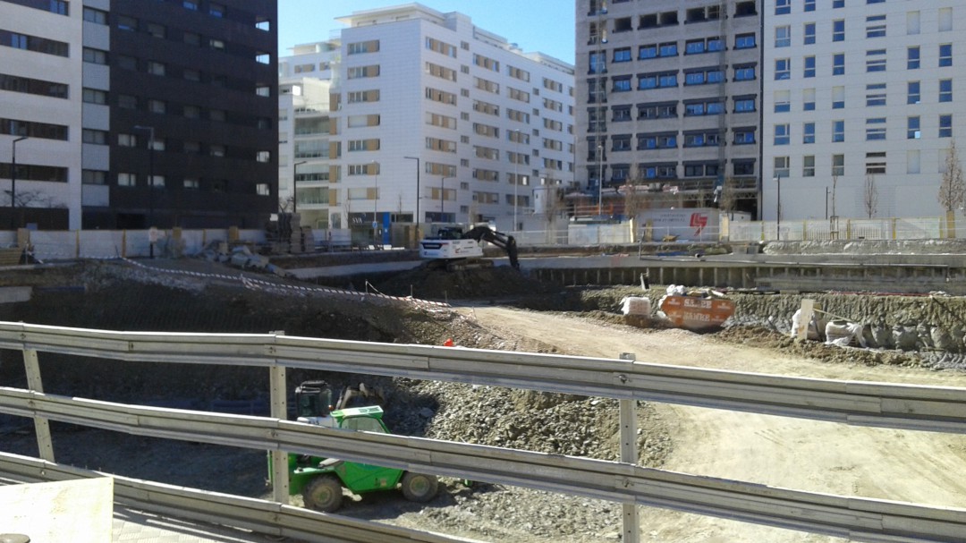 Jesús Mª Sos: "No aconsejábamos parar la obras"