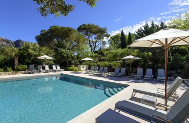 Piscina del hotel Son Palau (Mallorca). Piscina del hotel Son Palau (Mallorca).