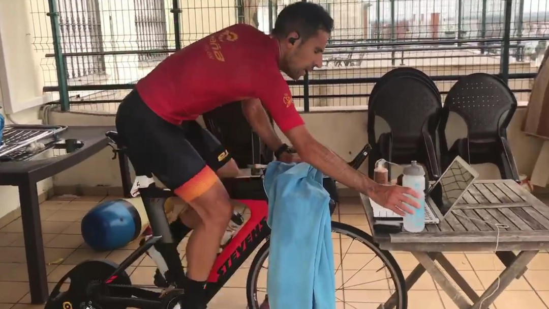 Emilio Martín: "Lo único positivo es el tiempo que estoy pasando con mi familia"