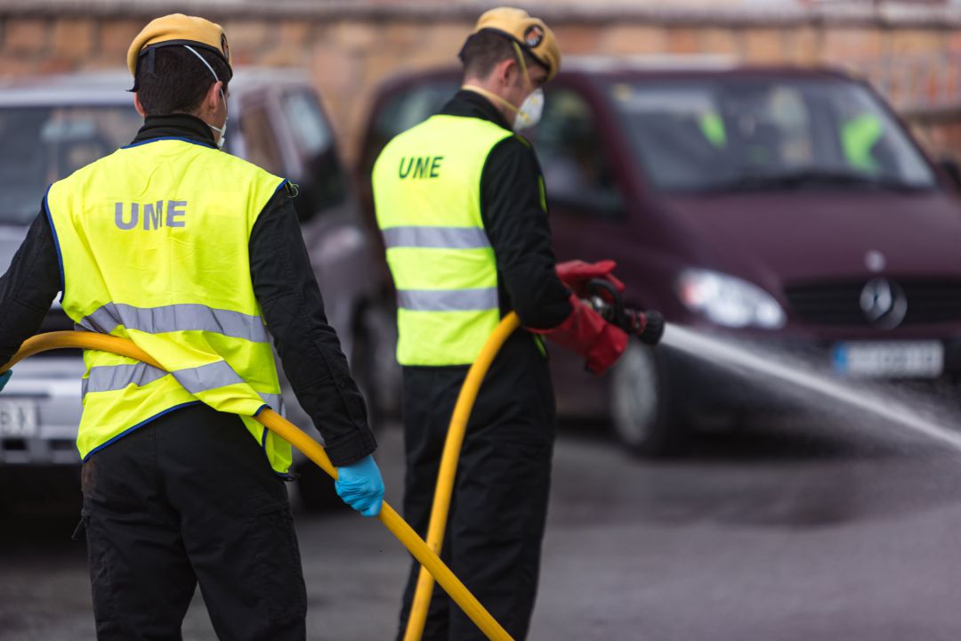 La UME vuelve a la provincia de Jaén para seguir desarrollando labores en pueblos y ciudades jiennenses La UME vuelve a la provincia de Jaén para seguir desarrollando labores en pueblos y ciudades jiennenses