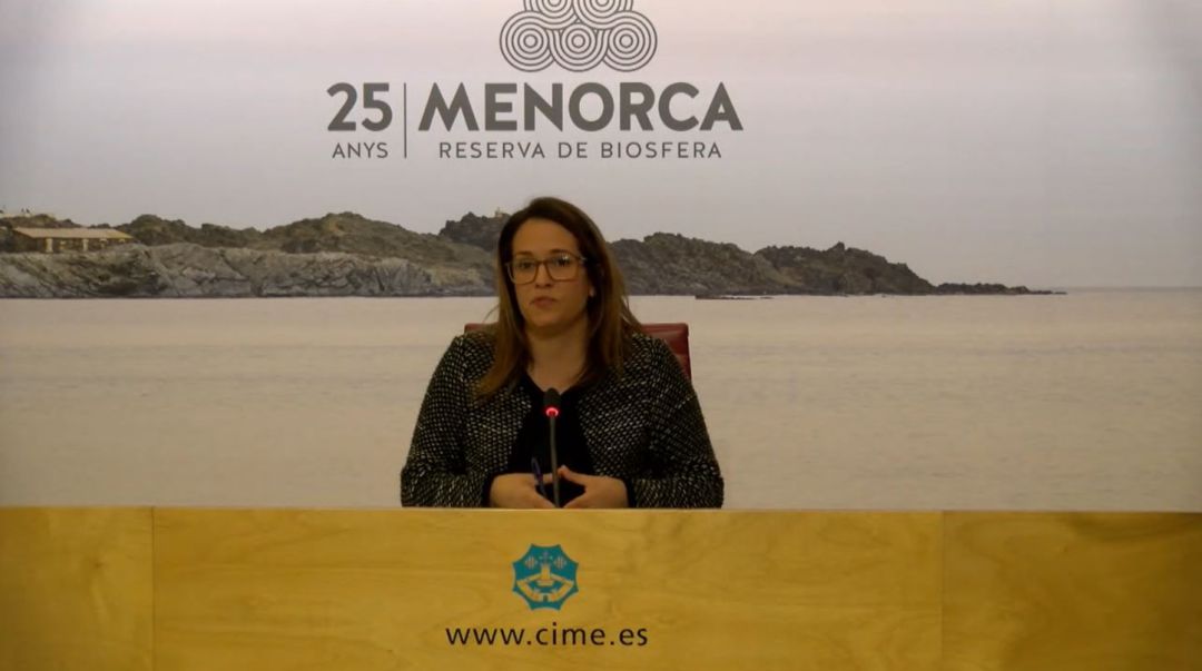 Susana Mora, presidenta del Consell Insular Susana Mora, presidenta del Consell Insular