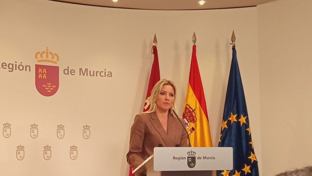 La portavoz del Gobierno regional, Ana Martínez Vidal La portavoz del Gobierno regional, Ana Martínez Vidal