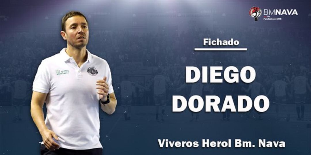 Diego Dorado será el próximo entrenador de Balonmano Nava Diego Dorado será el próximo entrenador de Balonmano Nava
