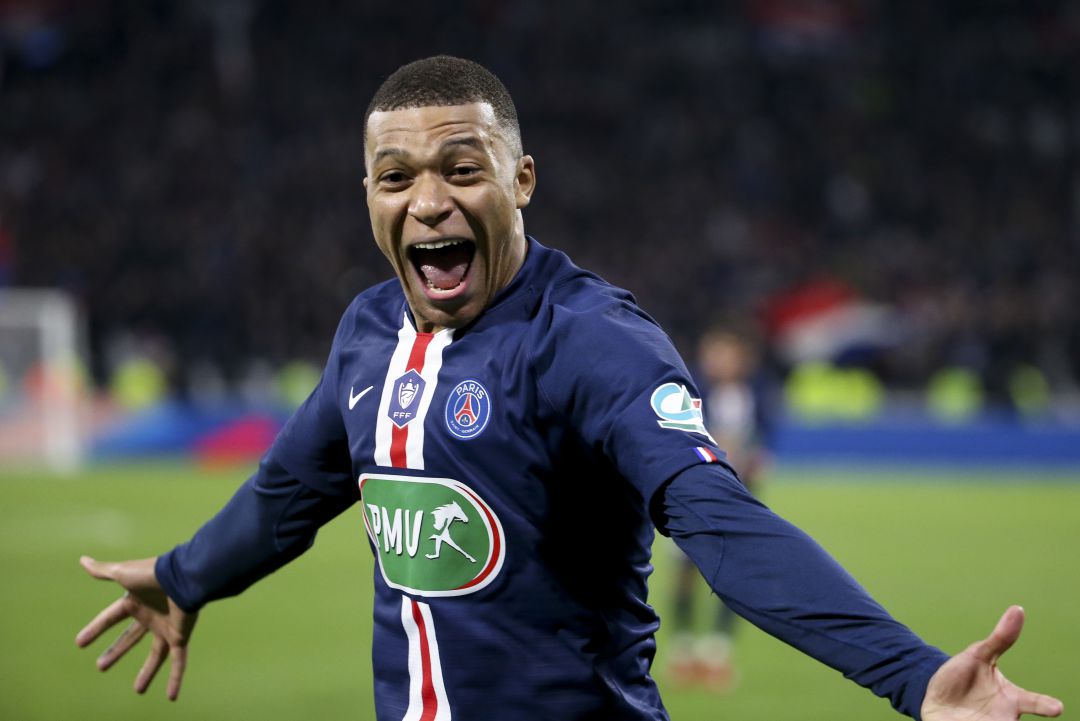 Mbappé en una imagen de archivo Mbappé en una imagen de archivo