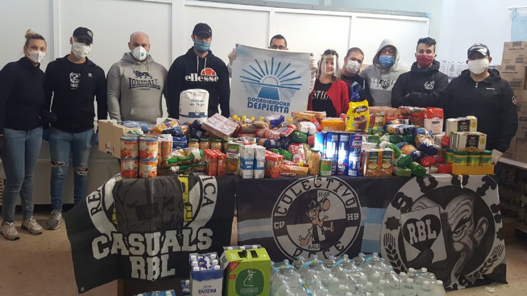 Entrega de los alimentos en Despierta. Entrega de los alimentos en Despierta.