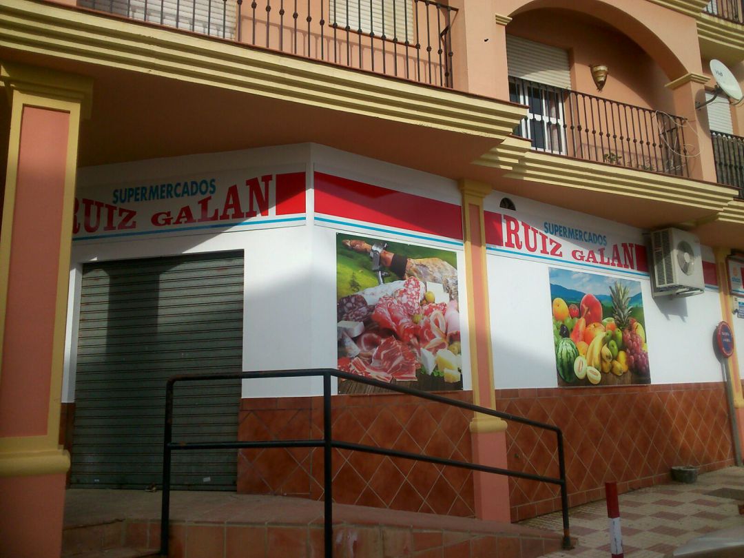 Un supermercado de Ruiz Galán. Un supermercado de Ruiz Galán.