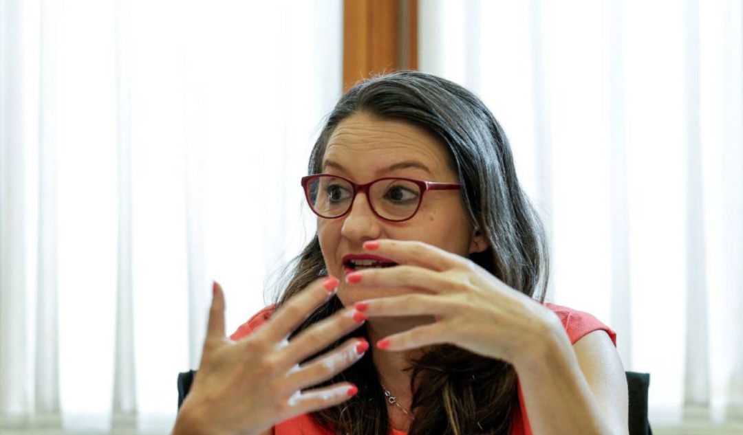 Imagen de archivo de la vicepresidenta del Consell, Mónica Oltra Imagen de archivo de la vicepresidenta del Consell, Mónica Oltra