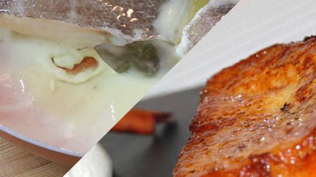 Bacalao al pil pil y Torrija caramelizada para el fin de semana