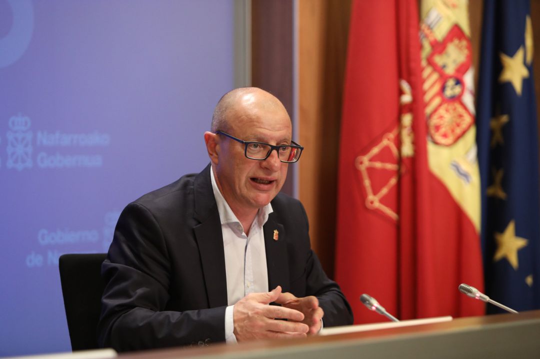 El consejero de Educación, Carlos Gimeno
El consejero de Educación, Carlos Gimeno