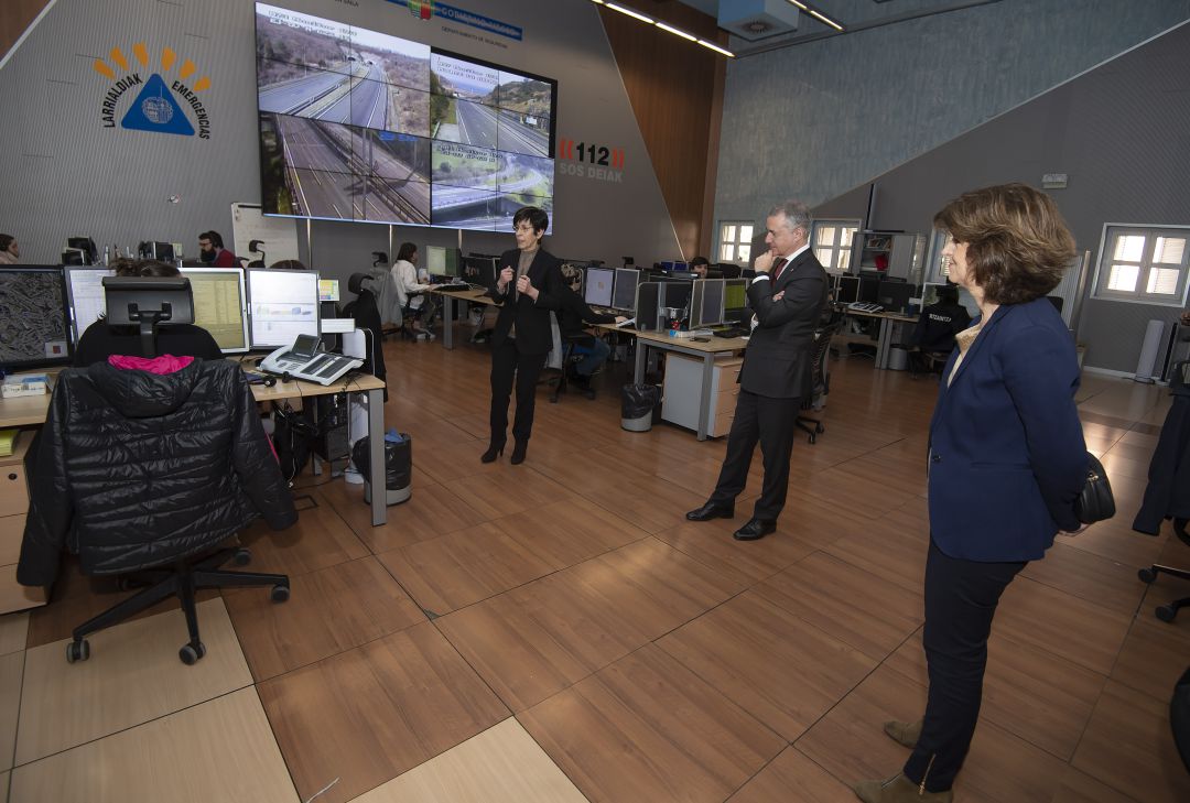 Urkullu visita el centro de atención. Urkullu visita el centro de atención.
