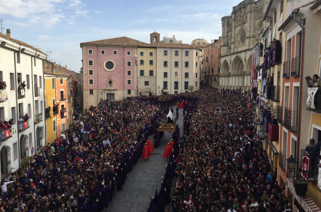 Por primera vez desde la Guerra Civil, Cuenca celebra la Semana Santa sin desfiles procesionales Por primera vez desde la Guerra Civil, Cuenca celebra la Semana Santa sin desfiles procesionales