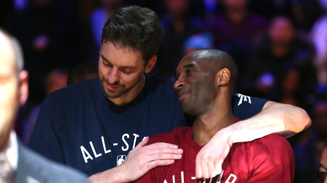 Pau Gasol, 'orgulloso' de Kobe: "Todos deseamos que estuviera aquí para disfrutarlo"