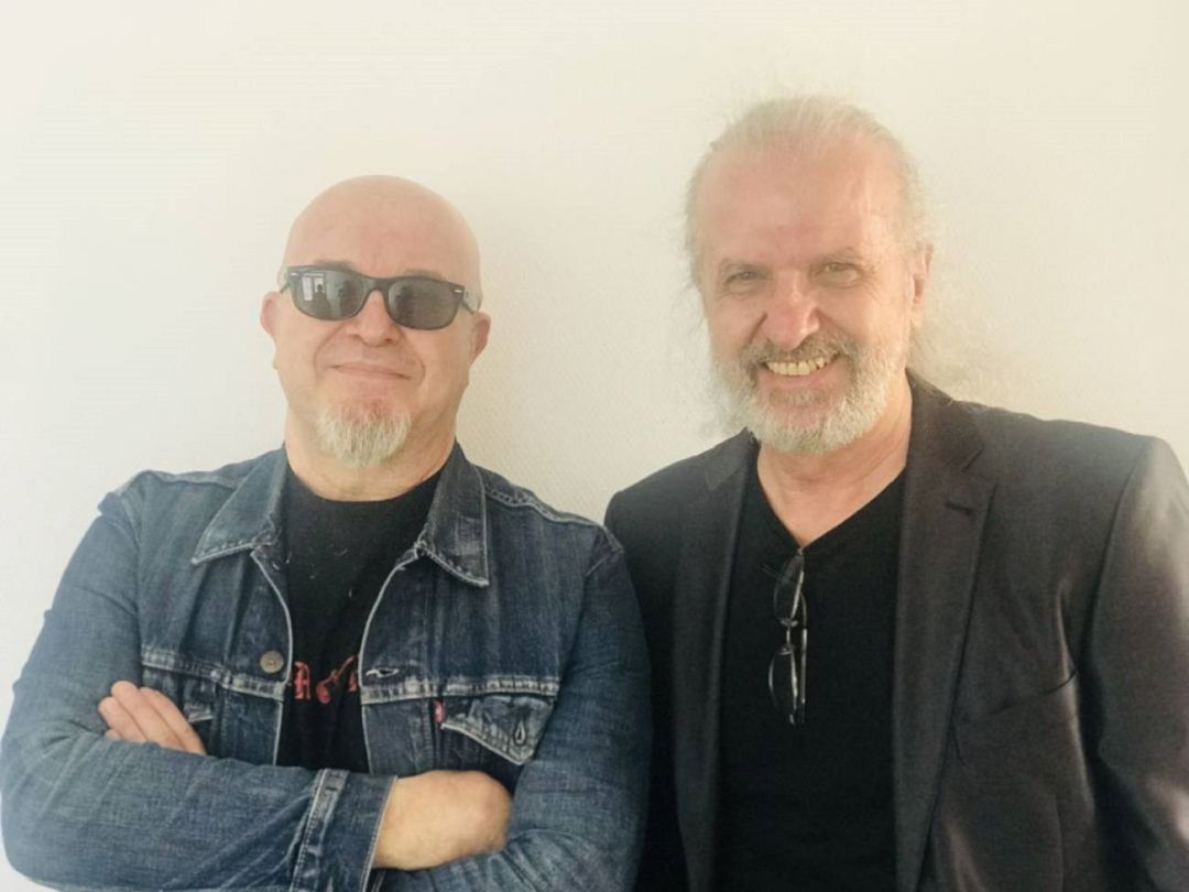 Carlos y Armando de Castro, integrantes del grupo de rock Barón Rojo. Carlos y Armando de Castro, integrantes del grupo de rock Barón Rojo.