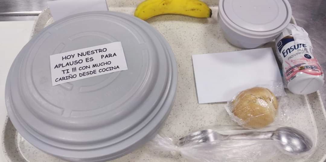 Mensajes del personal de cocina de La Candelaria Mensajes del personal de cocina de La Candelaria