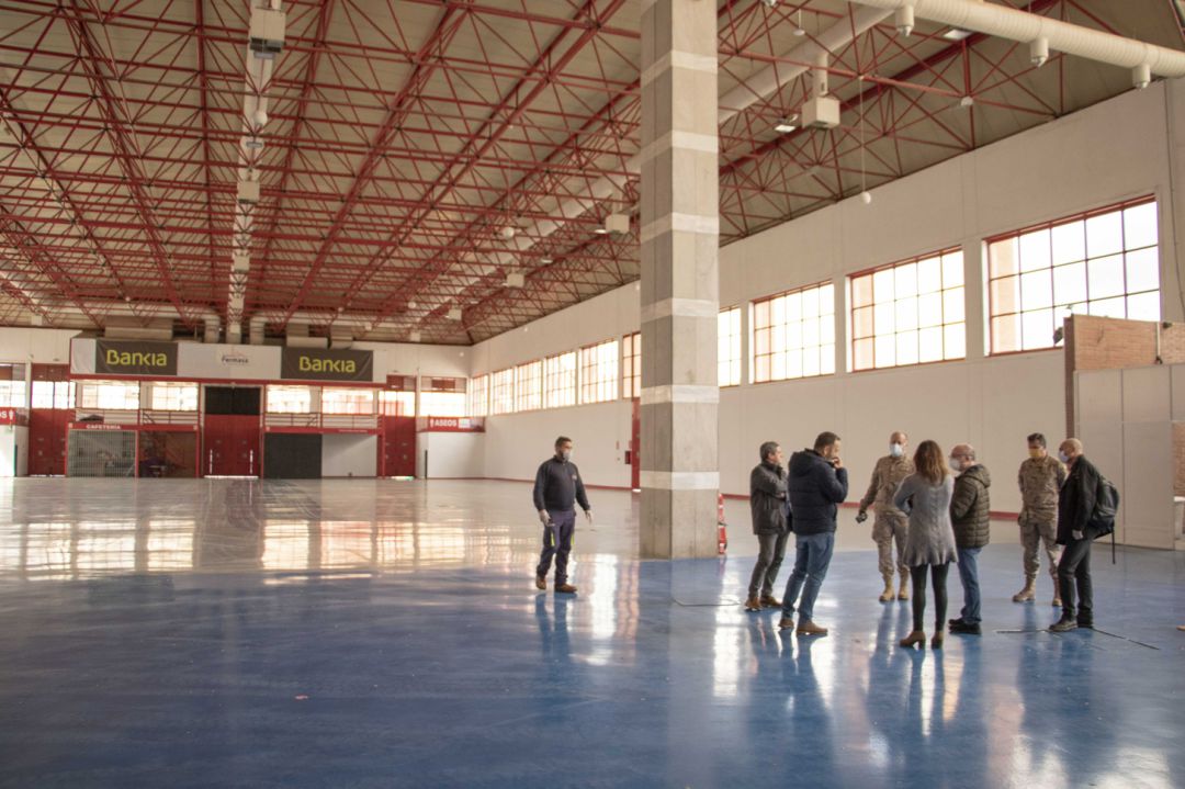 Inspección de las instalaciones de la Feria de Muestras de Armilla-Granada donde, si es necesario, se levantará un hospital de campaña para enfermos de la covid-19 Inspección de las instalaciones de la Feria de Muestras de Armilla-Granada donde, si es necesario, se levantará un hospital de campaña para enfermos de la covid-19