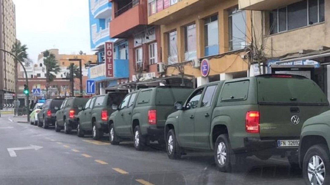 La Armada efectuará trabajos de desinfección en la residencia de mayores de Algeciras
