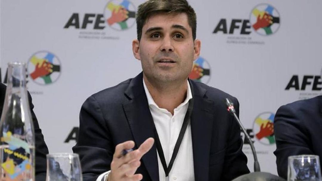 David Aganzo, presidente de la Asociación de Futbolistas Españoles David Aganzo, presidente de la Asociación de Futbolistas Españoles