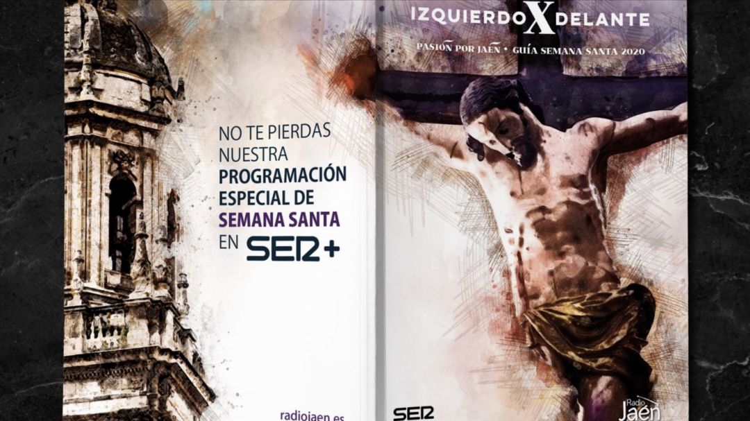 Portada de la guía de Semana Santa de Radio Jaén. Portada de la guía de Semana Santa de Radio Jaén.
