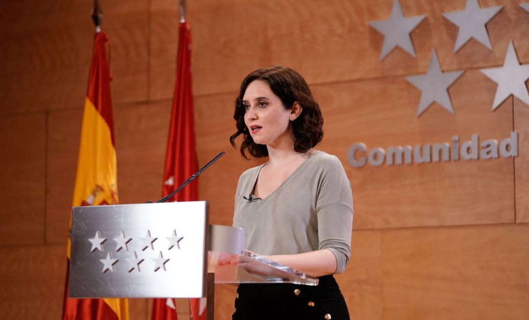 Imagen de recurso de la presidenta de la Comunidad de Madrid, Isabel Díaz Ayuso Imagen de recurso de la presidenta de la Comunidad de Madrid, Isabel Díaz Ayuso
