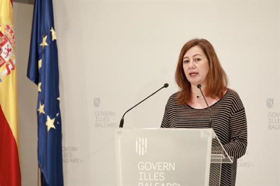 Armengol ha solicitado al Gobierno español un "confinamiento especial". Armengol ha solicitado al Gobierno español un "confinamiento especial".