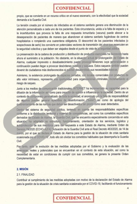La Guardia Civil señala a los barrios deprimidos como foco de 'desórdenes y saqueos'. La Guardia Civil señala a los barrios deprimidos como foco de 'desórdenes y saqueos'.