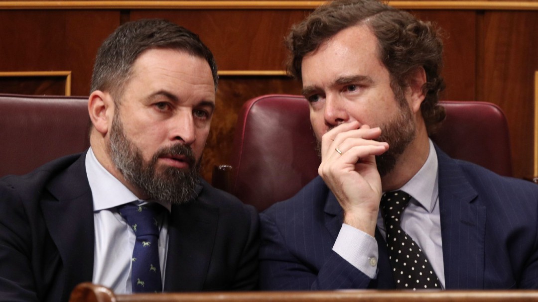 Vox no apoyará la prórroga del estado de alarma si no hay Ejecutivo de emergencia