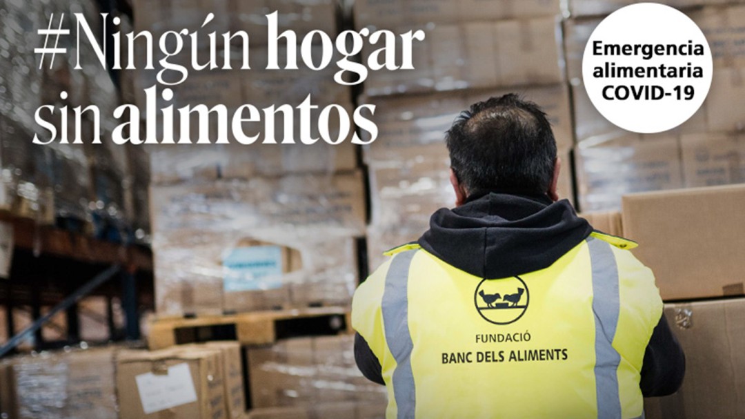Avalancha de voluntarios para el reparto del Banco de Alimentos de Alicante
