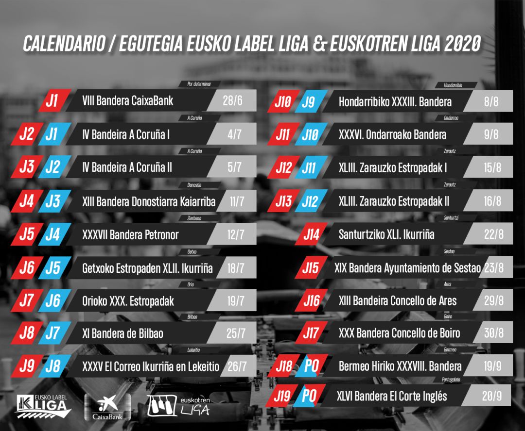 Calendario de remo de este verano Calendario de remo de este verano
