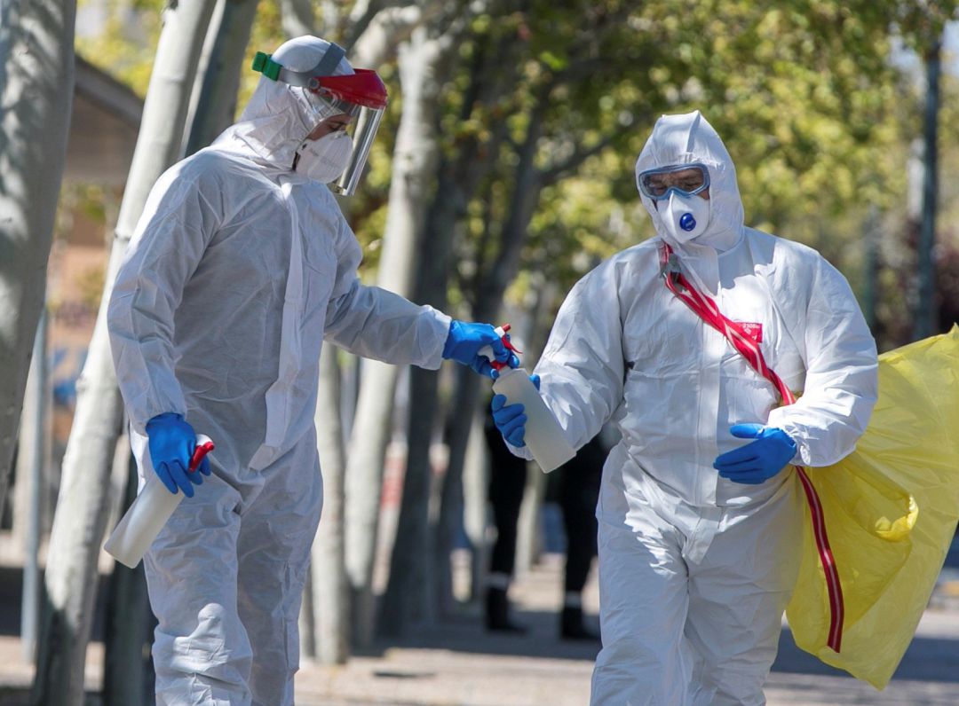 Labores de desinfección Labores de desinfección