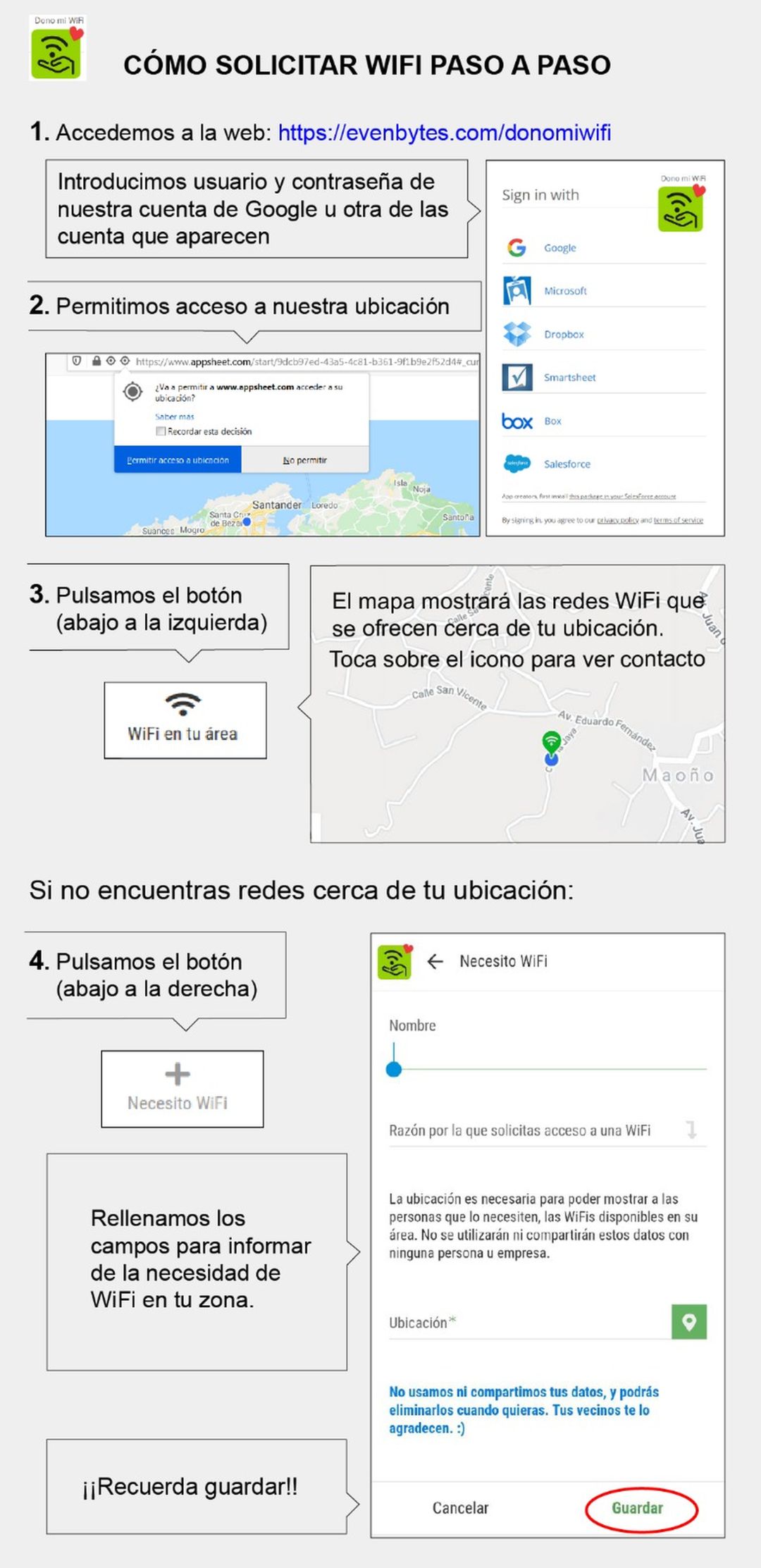 La Red Cántabra de Apoyo Mutuo ha presentado la app 'DonoMiWifi', que permite compartir red entre vecinos para combatir el aislamiento La Red Cántabra de Apoyo Mutuo ha presentado la app 'DonoMiWifi', que permite compartir red entre vecinos para combatir el aislamiento
