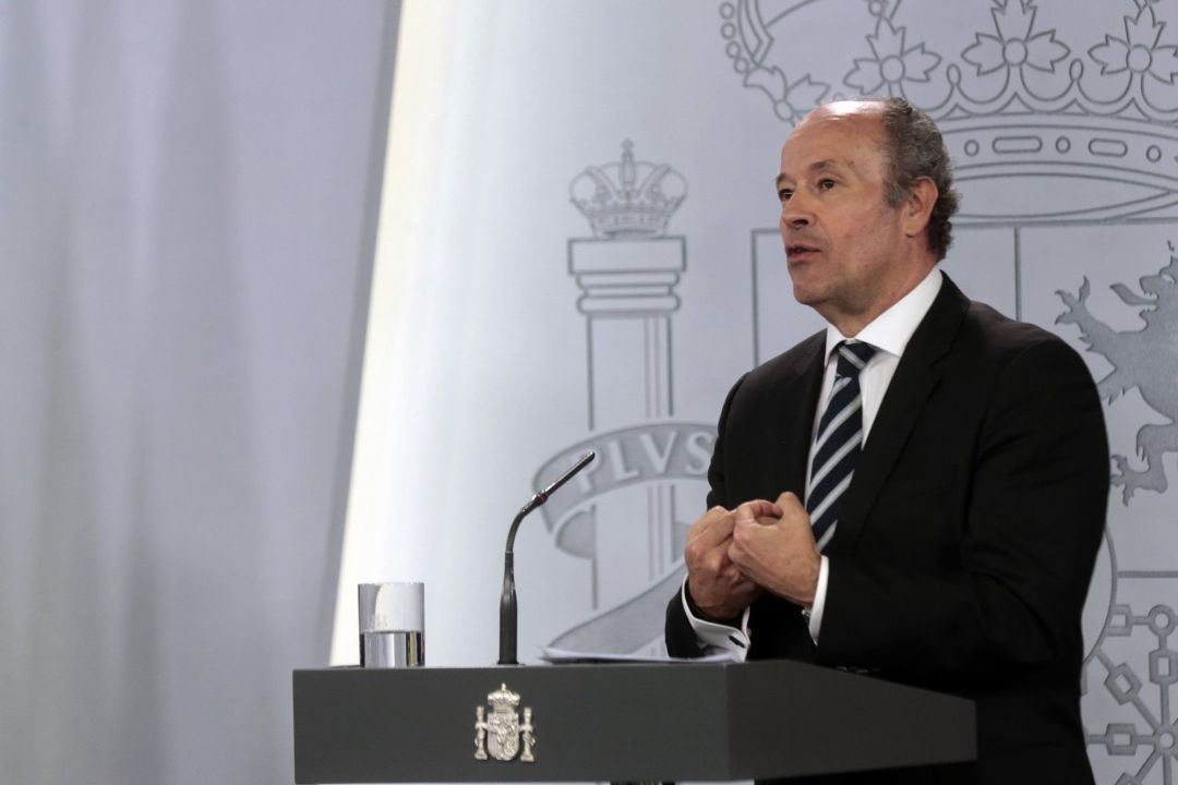 Fotografía facilitada por Moncloa del ministro de Justicia Juan Carlos Campo Fotografía facilitada por Moncloa del ministro de Justicia Juan Carlos Campo