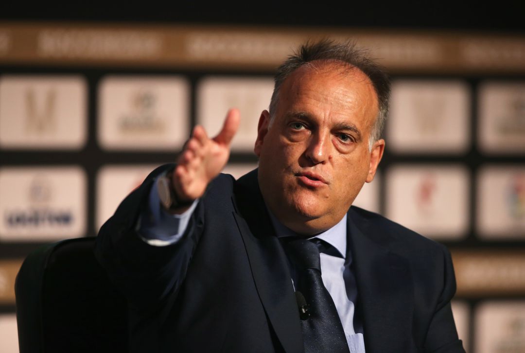 Javier Tebas. Javier Tebas.