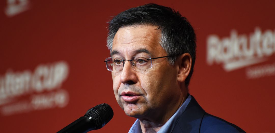 Josep Maria Bartomeu, durante un acto oficial Josep Maria Bartomeu, durante un acto oficial