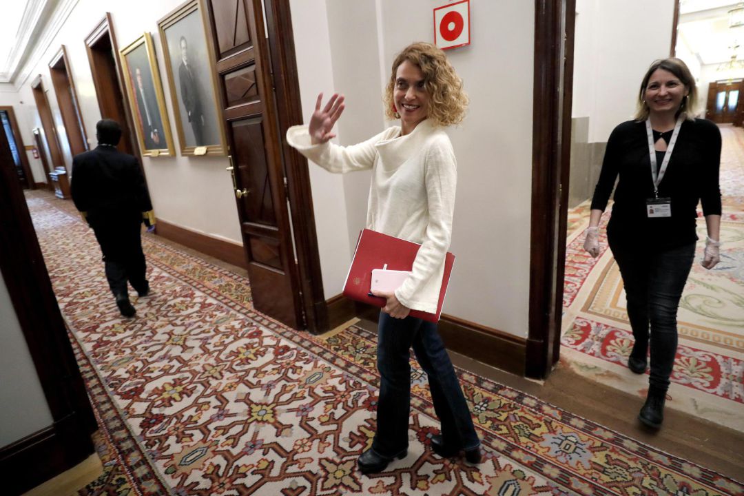 La presidenta de la cámara baja, Meritxell Batet La presidenta de la cámara baja, Meritxell Batet