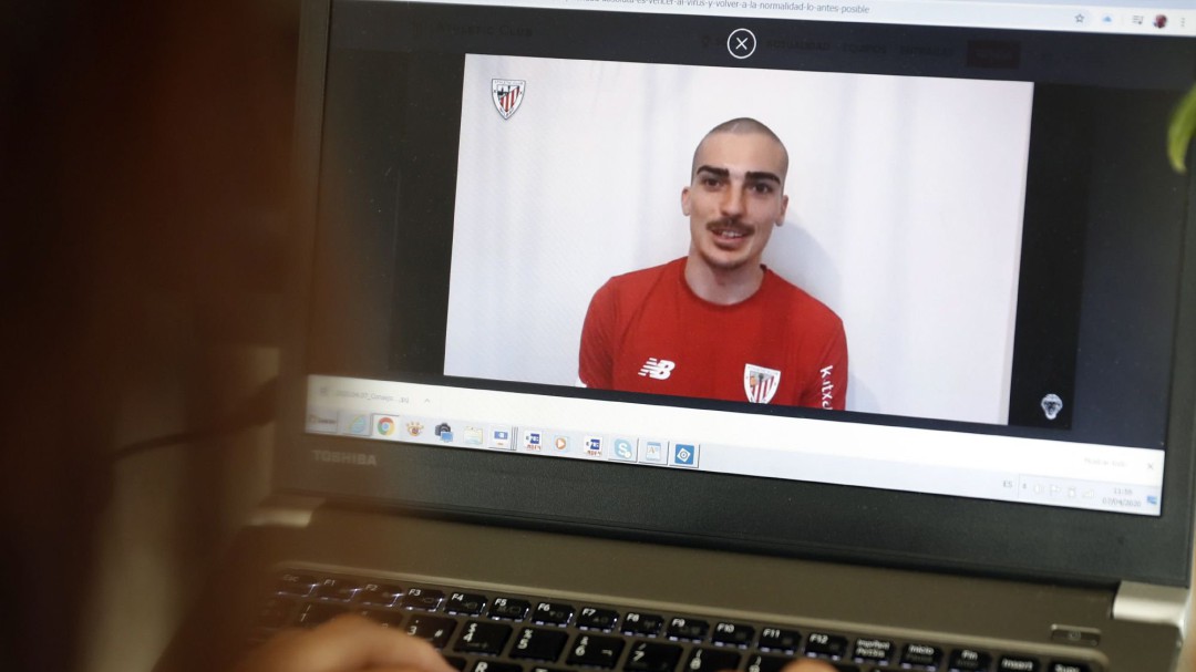 El último goleador, al habla: "Deseamos ganar la final de Copa, da igual quien metiera el gol"
