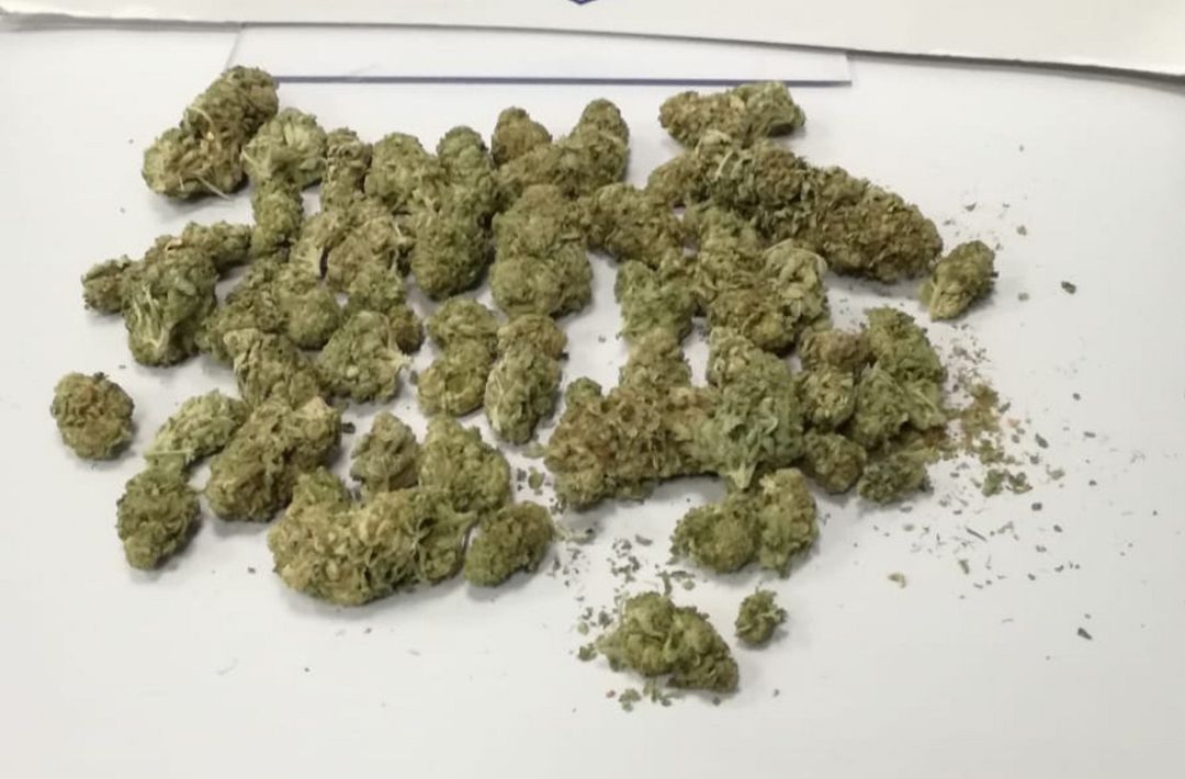 Marihuana incautada a un conductor en Cartagena Marihuana incautada a un conductor en Cartagena