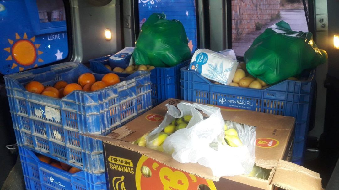 Donaciones de alimentos para la asociación Donaciones de alimentos para la asociación