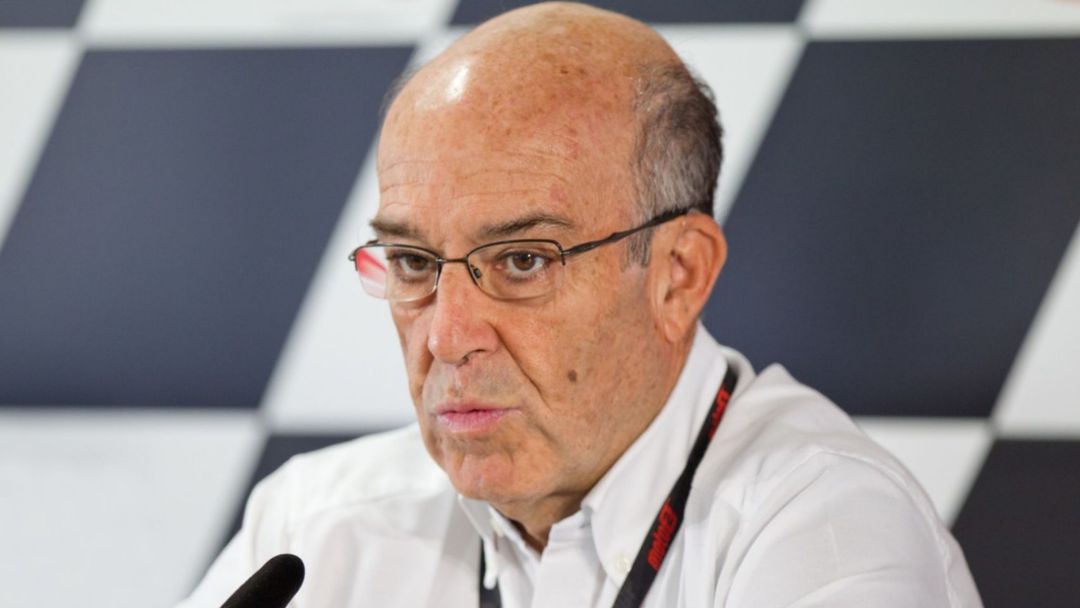 Carmelo Ezpeleta CEO de Dorna Carmelo Ezpeleta CEO de Dorna