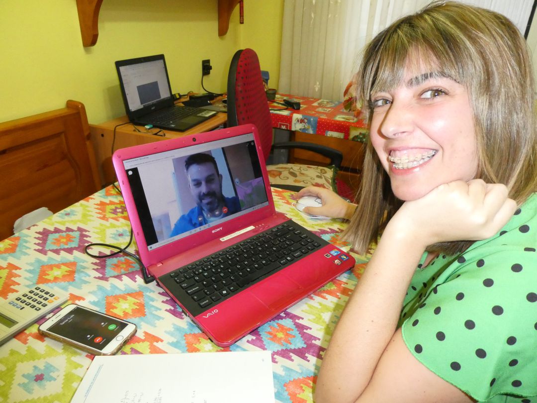 Jessica Castaño, de la Academia Astur de Gijón. Jessica Castaño, de la Academia Astur de Gijón.