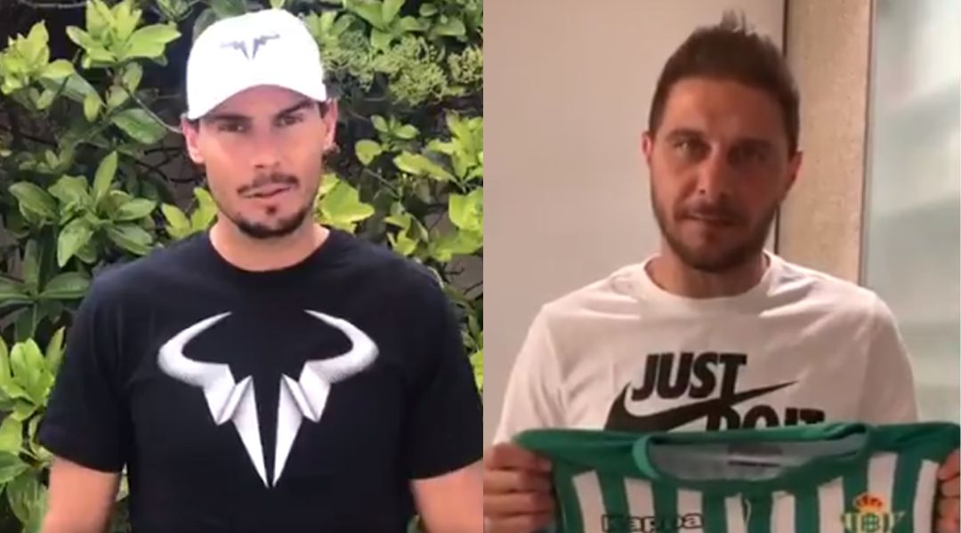 Rafa Nadal y Joaquín Sánchez Rafa Nadal y Joaquín Sánchez