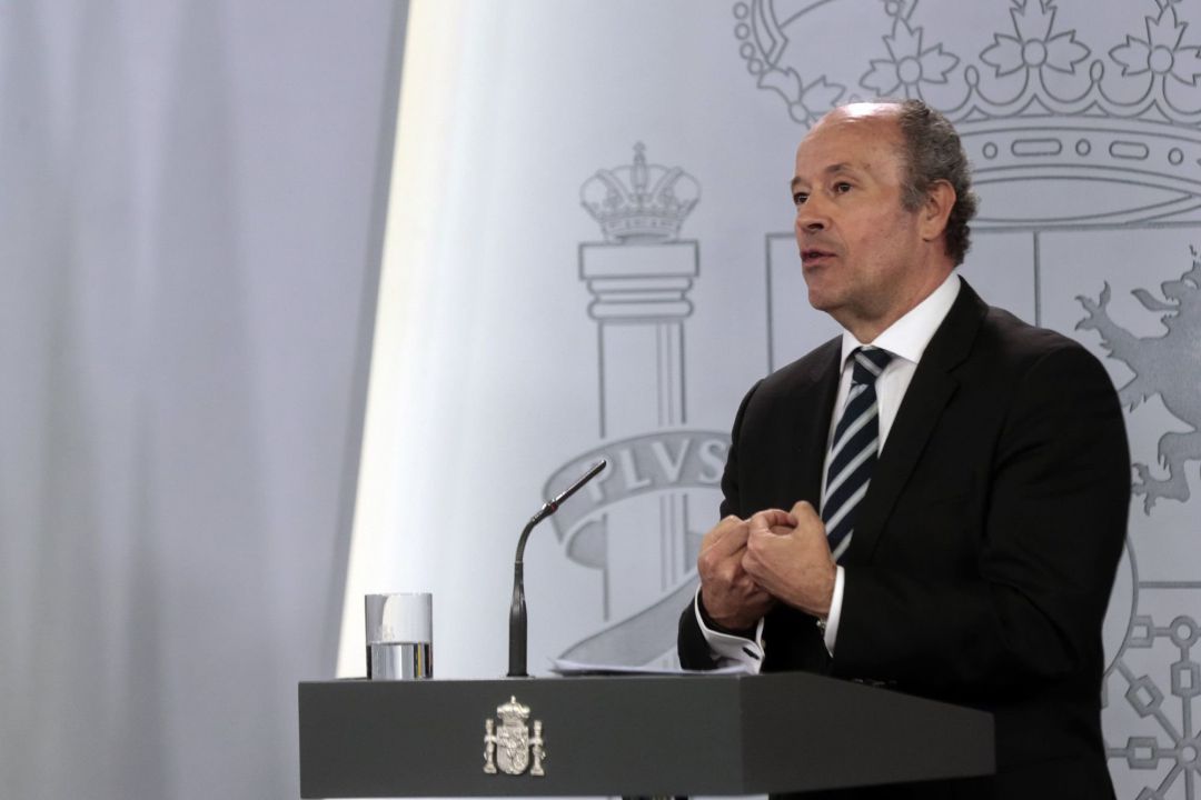 Fotografía facilitada por Moncloa del ministro de Justicia Juan Carlos Campo. Fotografía facilitada por Moncloa del ministro de Justicia Juan Carlos Campo.