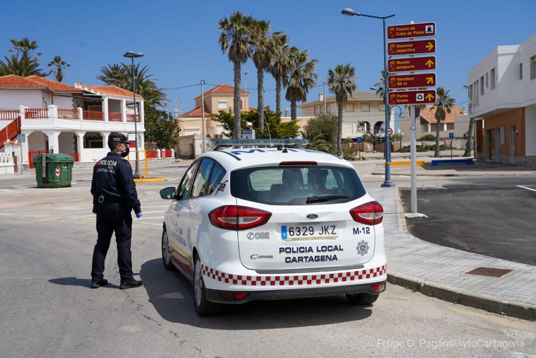 Control acceso a Cabo de Palos Control acceso a Cabo de Palos