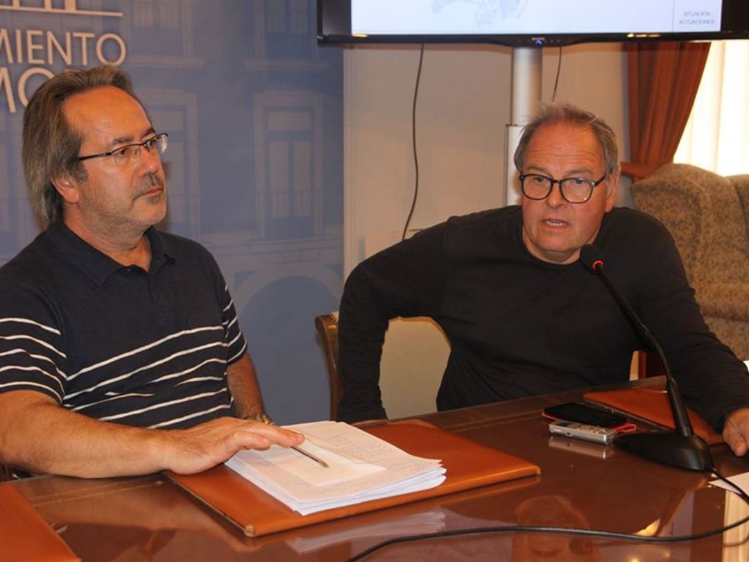 El alcalde de Zamora, Francisco Guarido, junto al concejal de Comercio, Christoph Strieder El alcalde de Zamora, Francisco Guarido, junto al concejal de Comercio, Christoph Strieder