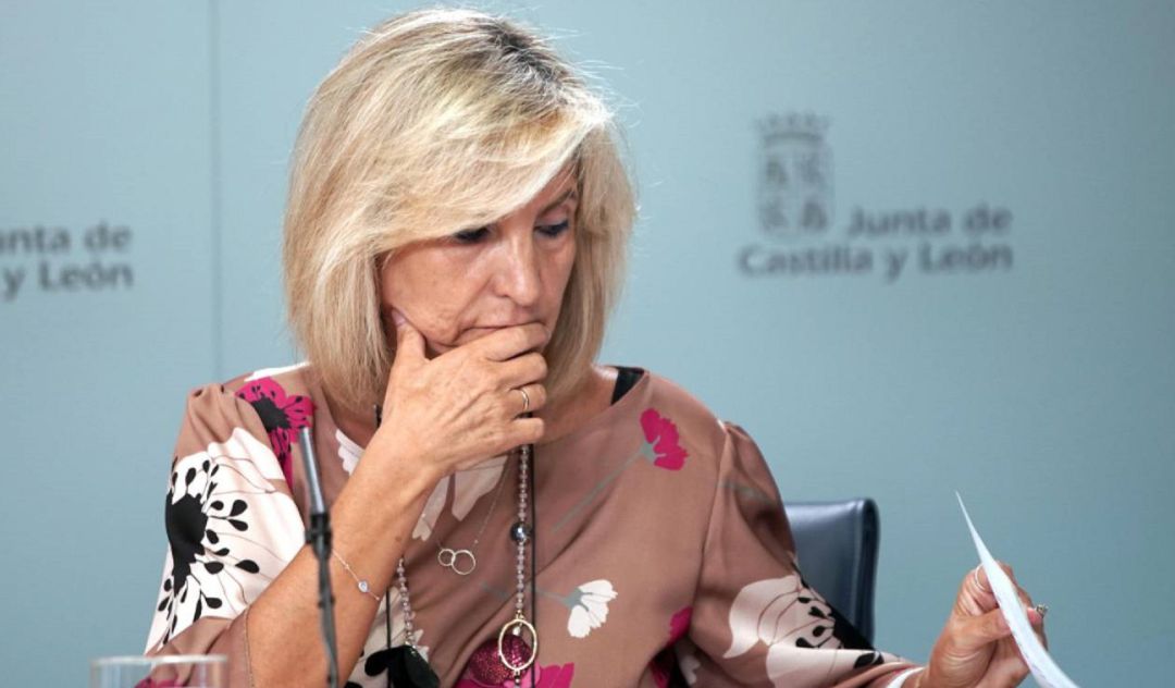 Verónica Casado, Consejera de Sanidad de la Junta. Verónica Casado, Consejera de Sanidad de la Junta.