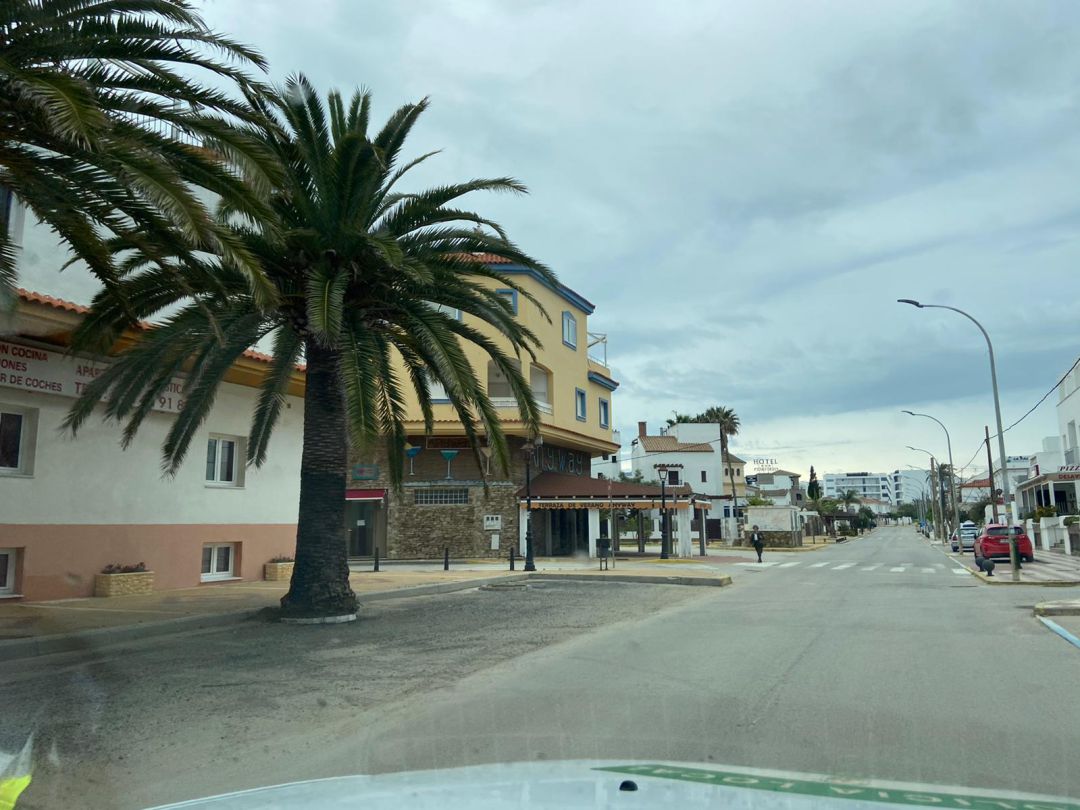 Una patrulla de la Guardia Civil circula por Zahara de los Atunes Una patrulla de la Guardia Civil circula por Zahara de los Atunes