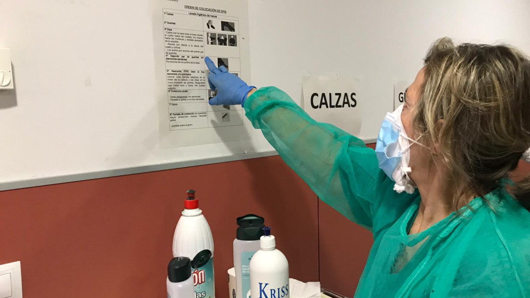 El Hospital San Pedro recibe al primer paciente soriano afectado por Covid-19